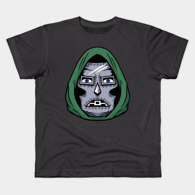 Dr. Doom Kids T-Shirt by RetroVania